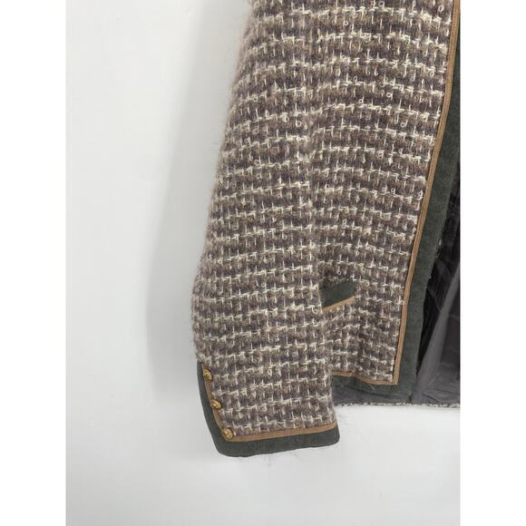 🧥 Abe Schrader Vintage Women’s Wool Blend Tweed Jacket Blazer USA Sz 16 - Picture 8 of 8